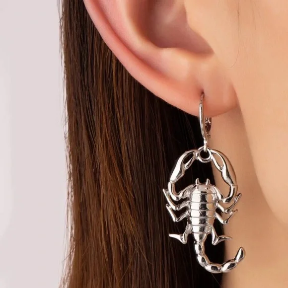 Scorpion hoop earrings store